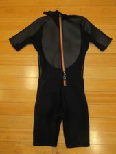 Vintage LeRoyz LaJolla California Watercraft Shorty Wetsuit Surfboard Surfing M