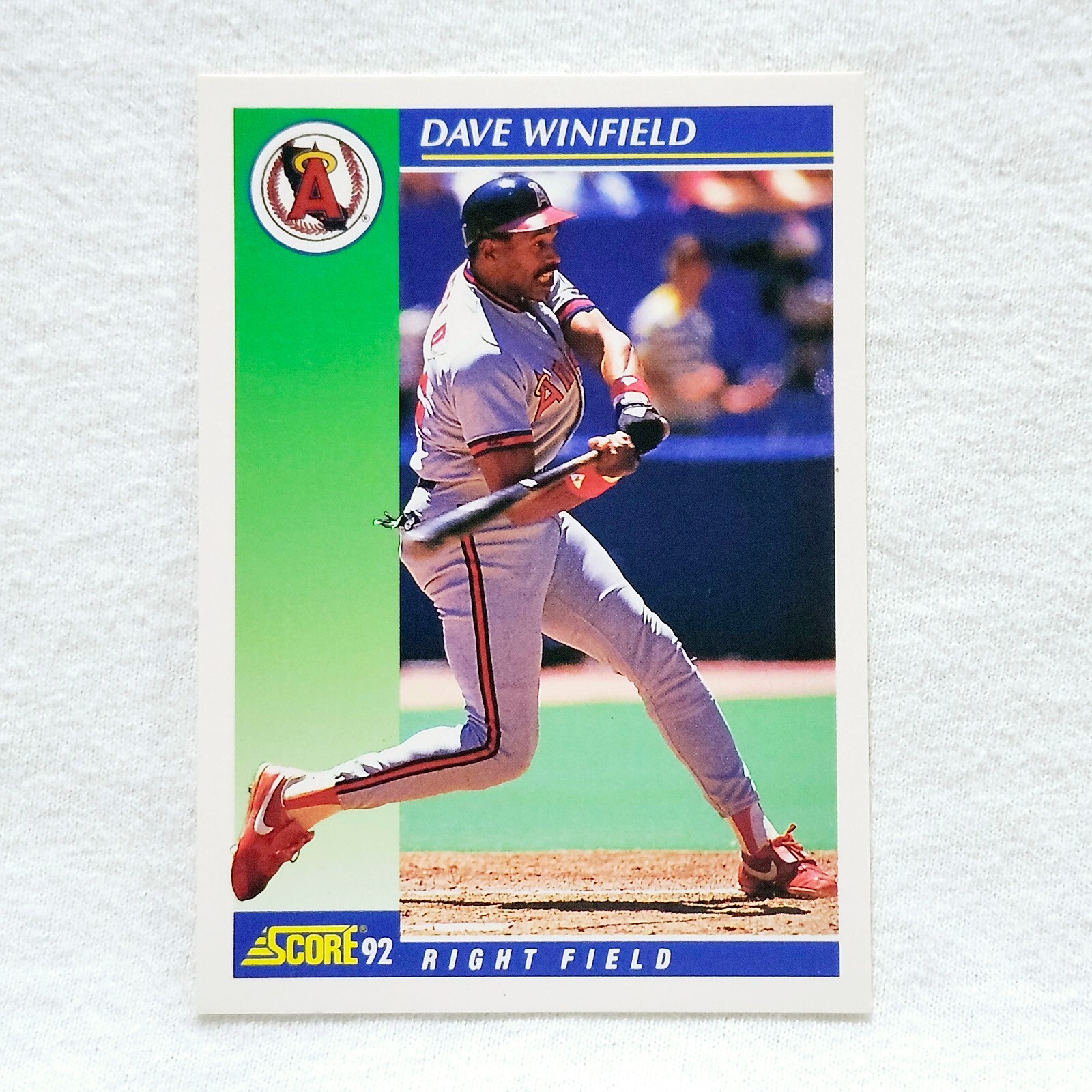 1992 Score #32 Dave Winfield California Angels