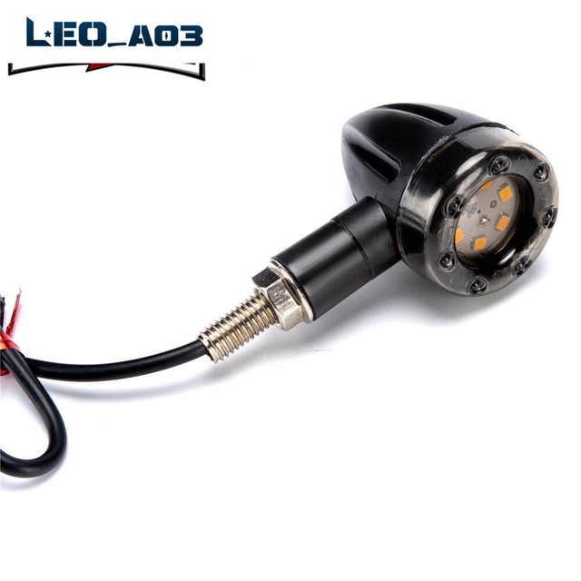 2PCS Motorcycle LED Bullet Stop Brake Running Turn Signal Tail Light For Harley 2PCS Motorcycle LED Bullet Stop Brake Running Turn Signal Tail Light For Harley