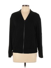 Noir Women Black Jacket L