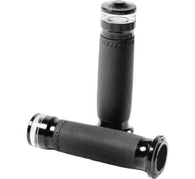 Performance Machine Vision Series Contour LED Turn Signal Grips FOR 1'' HANDLEBAR