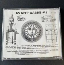 Stamp In The Hand Avant Garde Collage Mixed Media #2 Cling New Rubber Stamps