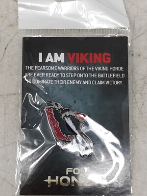 For Honor ''I Am Viking'' PS4 Xbox One PC Ubisoft Promo Pin