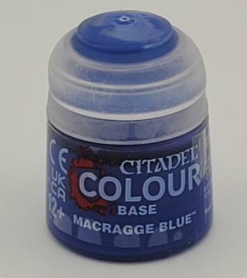 Warhammer Citadel Farbe Base: MACRAGGE BLUE - Games Workshop - Tabletop Farbe