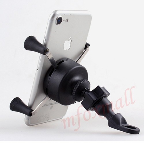 Universal Motorcycle Bicycle Bike 360° Rotaing Mobile Phone Holder Mount Bracket - Picture 8 of 10