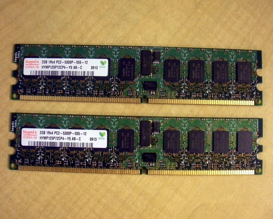 Sun X6321A-C 4GB 2x 2GB Memory Kit 371-4160 - Image 2 of 2