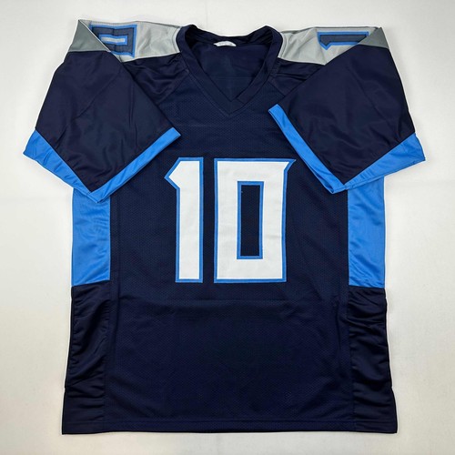 Autographed/Signed DeAndre Hopkins Tennessee Dark Blue Football Jersey JSA COA - Picture 4 of 4