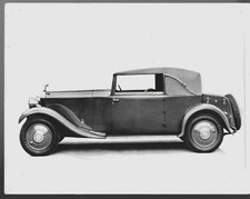 Rolls-Royce 20/25 HP Park Ward Coupe Original Retrospective UK Press Photograph