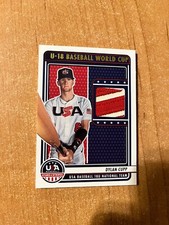 2023 Panini Stars & Stripes - Dylan Cupp - USA World Cup Patch Relic 10/10