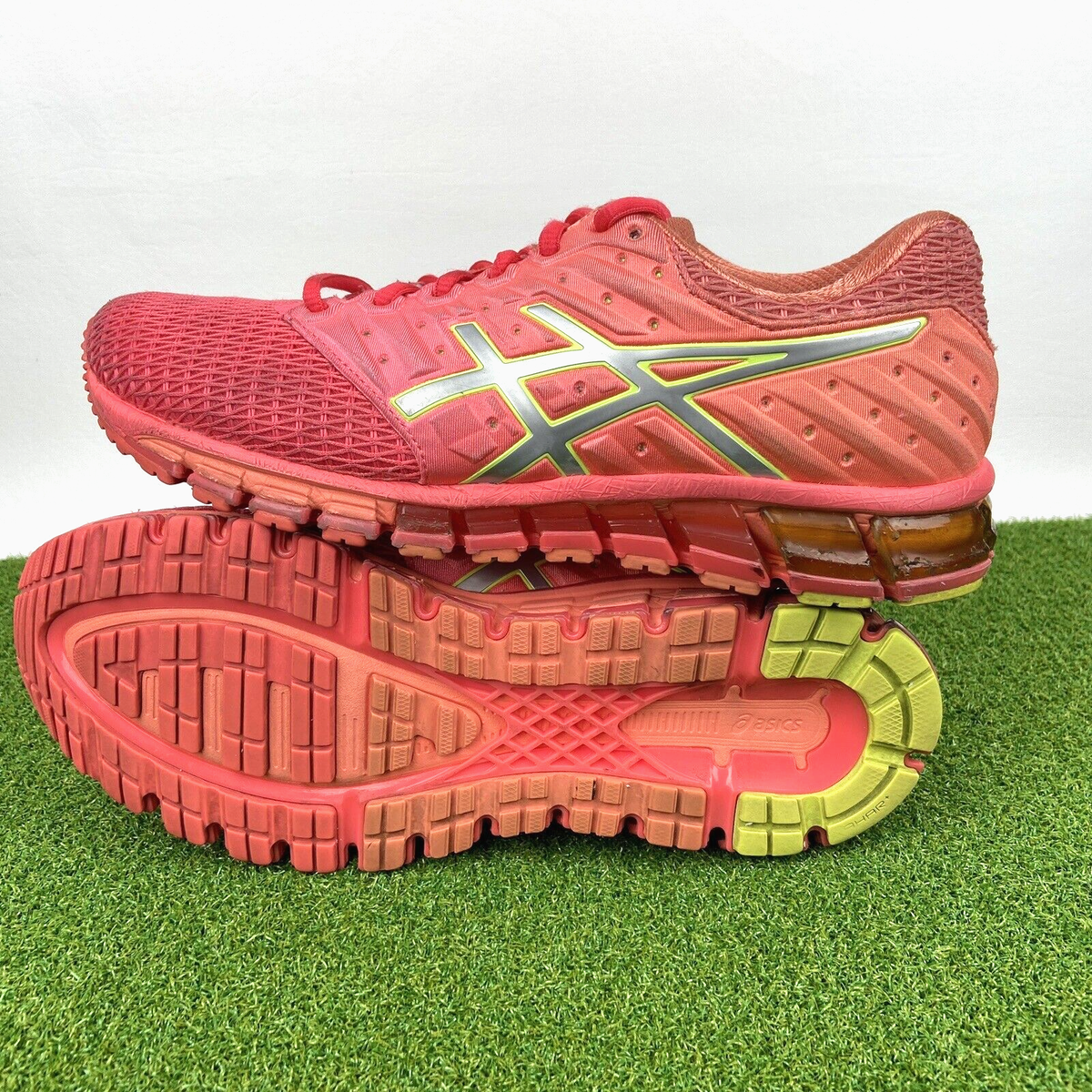 ASICS Gel-Quantum 180 Coral Pink Running Shoes Womens Size Sneakers  T6G7N