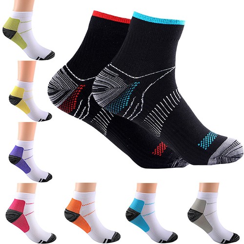 Men Women Compression Socks Ankle Running Support Ankle Brace Sports Socks UK - Picture 4 of 21