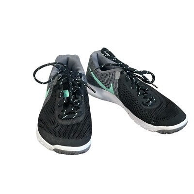 Nike Women's 844729-005 Black Gray Mesh Running Shoes