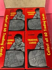 Vintage  1983 Leave it to Beaver Wax Pack - Unopened