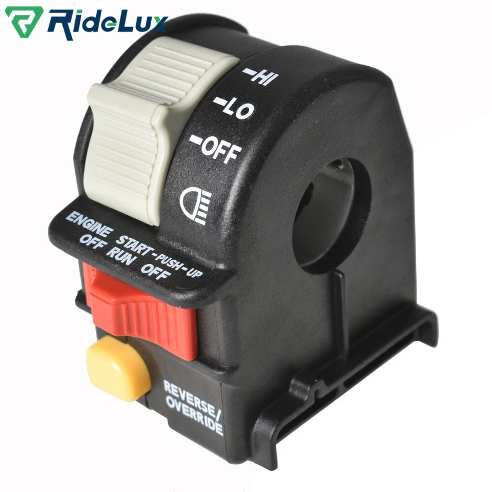 Interruptor de arranque del faro del manillar izquierdo para Polaris Sportsman Scrambler Magnum Foto 3 de 4