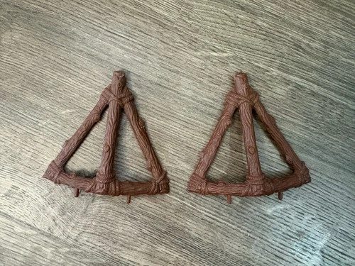 Star Wars Ewok Village Playset 1983 Struts x2 Parts Kenner ROTJ