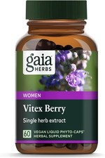 Gaia Herbs Vitex Berry - Supports Hormone Balance & Fertility for Women - Health