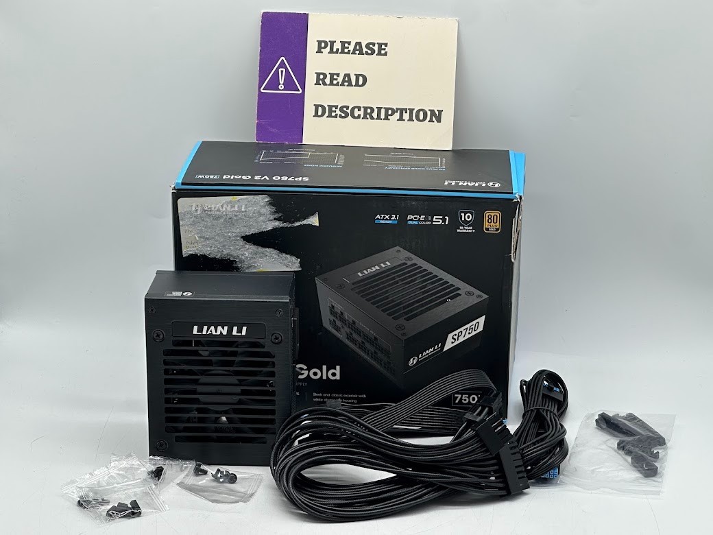 Lian Li SP750 V2 Gold 750 Watt 80 Plus Gold SFX Fully Modular