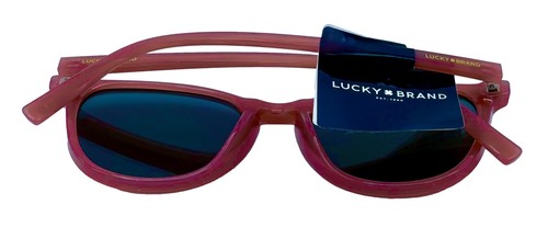 Lucky Brand Unisex Pink Plastic Square Sunglass, Mirror Lens SLBD118 - Picture 6 of 12