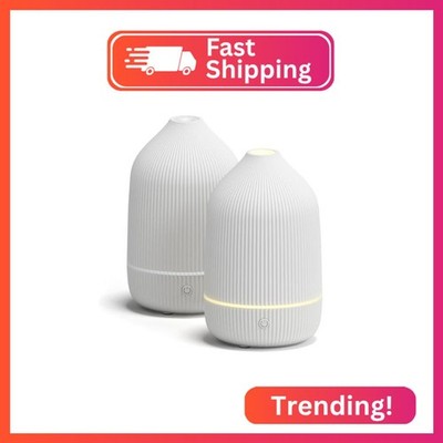 Essential Oil Diffuser, 2Pack, 100ml Aromatherapy Diffuser, Mini Ultrasonic Diff