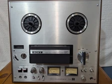 Sony TC-378 reel to reel tape recorder 3-head 18cm-reel + 24x TDK/BASF tapes – t