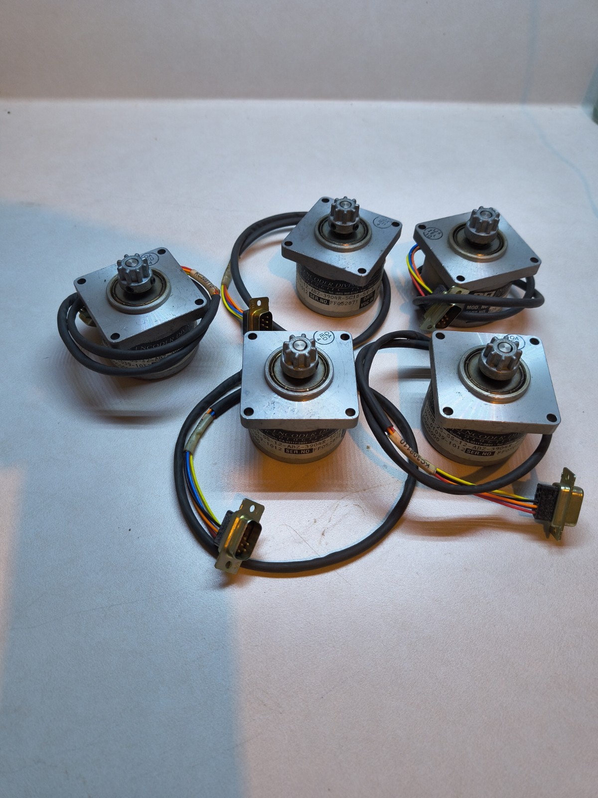 BEI ENCODER H20DB-25-SS-12-ABZ-3904R-SC18-5V-S (LOT OF 5)