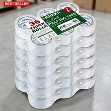 Packing Tape Clear 36 Rolls 2 In Wide 65 Yd Heavy Duty
