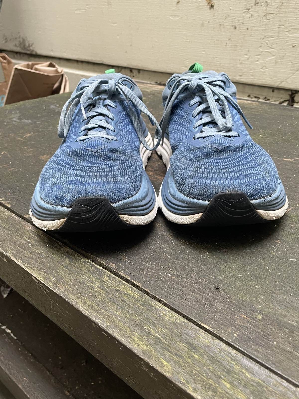 NEW HOKA Gaviota 5 Running Shoes in Men's Size 9 D Downpour/Thunder Cloud Lot thumbnail 12