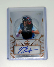 JACOB COZART 2024 Leaf Trinity Clear Bronze Foil Auto Prospect RC /99 PACK FRESH