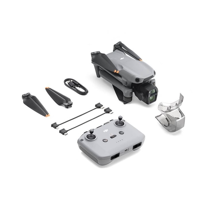 DJI Air 3S Camera Drone (1 Battery) DJI RC-N3 Remote Controller Fast Ship