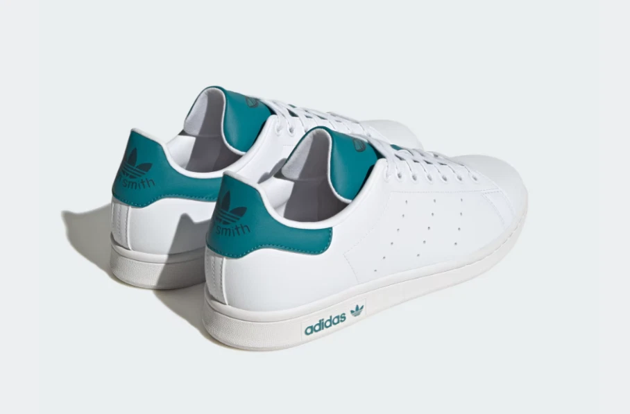 ID1974 Adidas Stan Smith bianche scarpe da uomo moda uomo - Immagine 4 di 4
