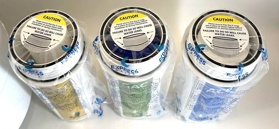 EXPRESS WATER Reverse Osmosis Faucet & Tank Filtration System 10 Stage ROALK10D - Image 4 of 4