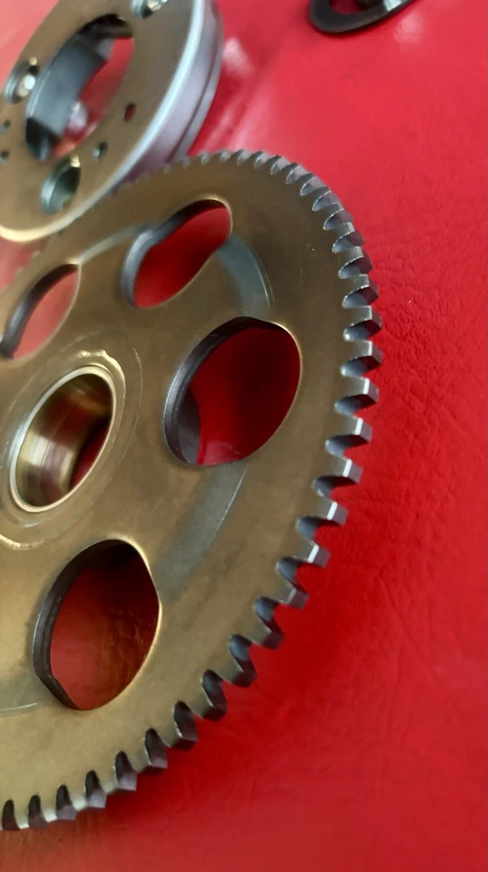 03 2003-2004 KAWASAKI NINJA ZX 636 ZX 6R VOLANTE ENGRANAJE UNIDIRECCIONAL OEM Foto 3 de 4