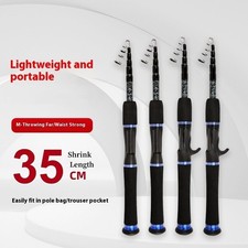 Telescopic Fishing Rod Carbon Fiber Ultra Lig...