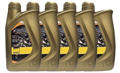 Eni i-ride 15W50 ( scooter ) 5x1 Liter Motoröl API SL JASO MA JASO MA April