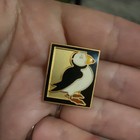 PUFFIN BIRD Wm SPEAR TRAVEL PIN — photo 2