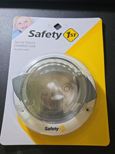 Safety 1st White Plastic Secure Mount Deadbolt Lock HS162