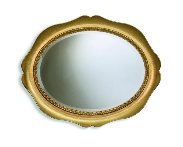 Klassischer Wandspiegel Holzrahmen Spiegel MöBel Barock 100*80 Glas Rahmen Wand-image