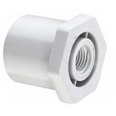 Dura 438-071 Reducer Bushing 1/2'' x 1/8'' FIPT PVC