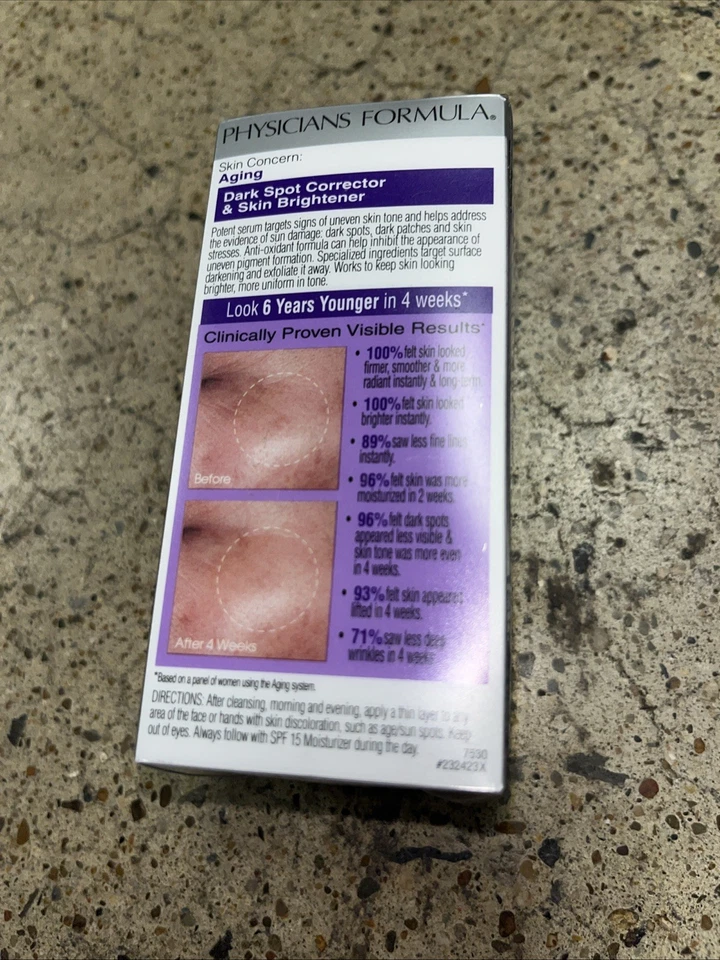 Physicians Formula SkinConcern: Aging Dark Spot Corrector & Brightener 1 oz U57B - Image 2 of 3