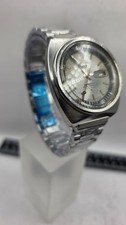Seiko 5 Sports 6106 6040 Automatic Mens Vintage Watch 43mm Case Stainless "Runs"