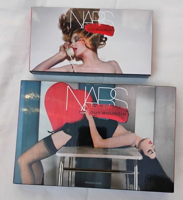 2 Rare 2013 NARS GUY BOURDIN Makeup Sets & Case Ltd Ed Lip Pencils/Cheek Palette