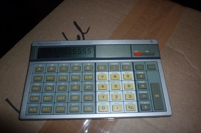 Texas Instruments TI 66 Programmable, läuft.