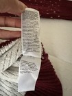 Old Navy Fair Isle Sweater Men’s M Red Cream Nordic Cabin Core Winter Holiday  — photo 10