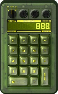 8BitDo Retro 18 Mechanical Numpad Bluetooth USB 2.4G Calculator Mode