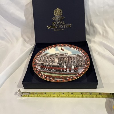 RARE Royal Worcester Signed Sue Scullard Famous Landmark Buckingham Palace Mint!