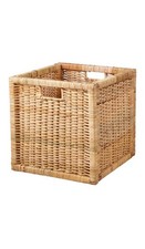 BRANÄS  IKEA  Basket – Rattan, 32 × 34 × 32 cm