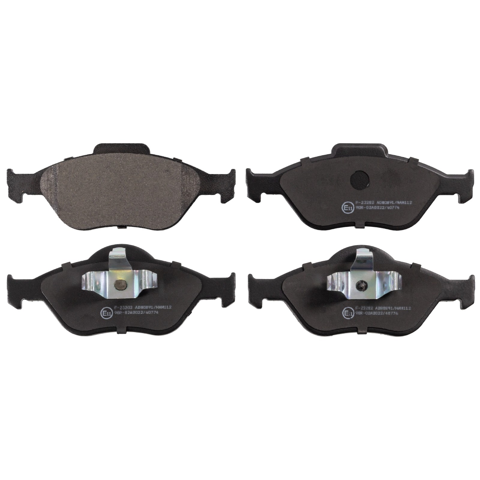 Febi Bilstein Brake Pads fits Ford - 16401 - Set - OE Equivalent Quality & Fit