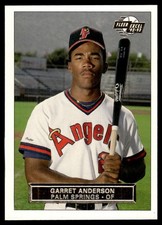 1992 Fleer Excel Garret Anderson Palm Springs Angels #139