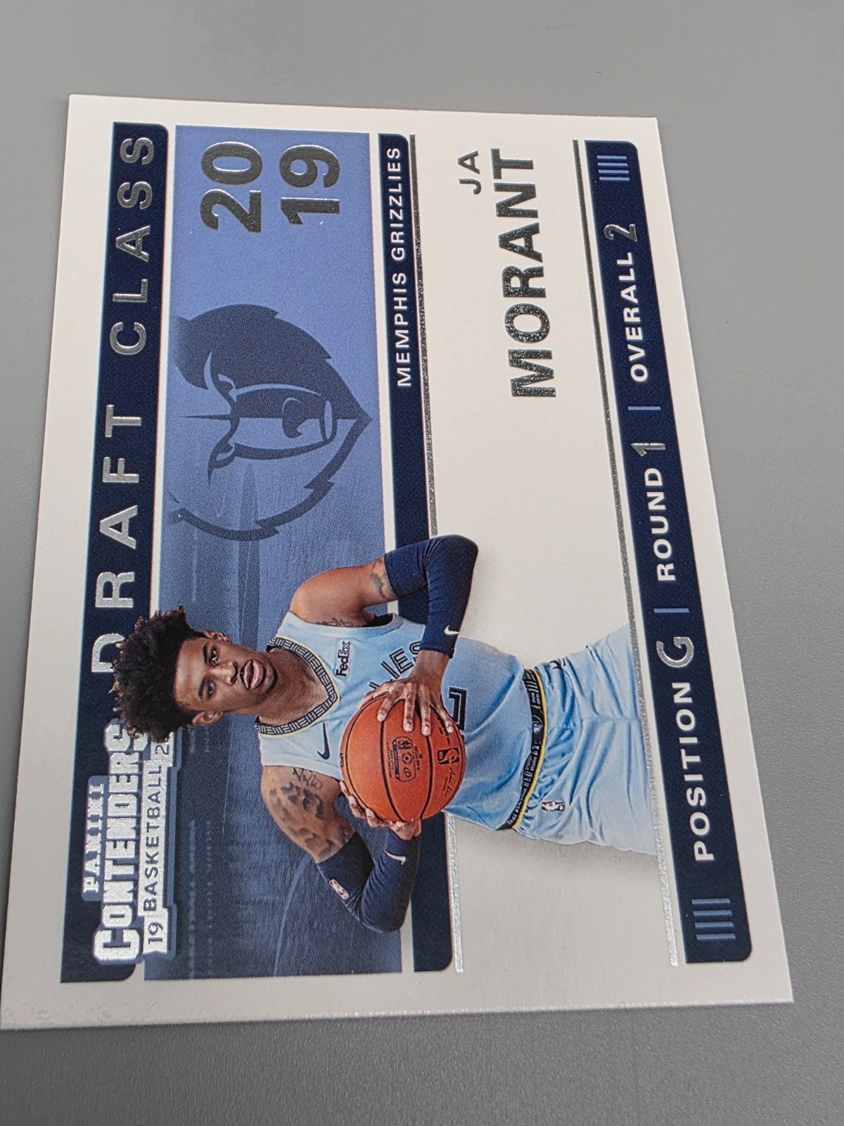 2019-20 Panini Contenders '19 Draft Class #2 Ja Morant: Memphis Grizzlies