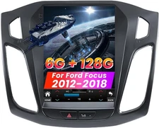 8Core 6+128GB For 2012-2018 Ford Focus Stereo Radio 9.7 Android 13.0 GPS CarPlay